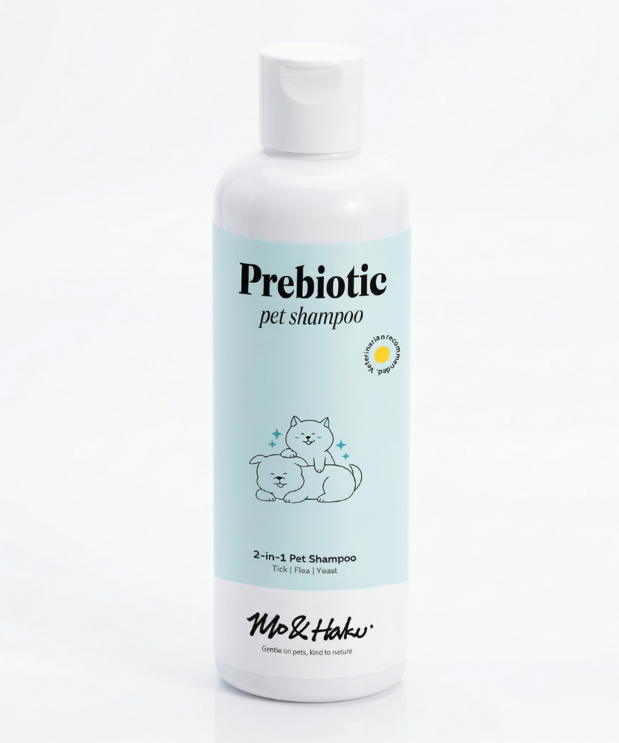 Prebiotic Shampoo - Gentle Skin Balance Shampoo for Dogs & Cats (250ML)